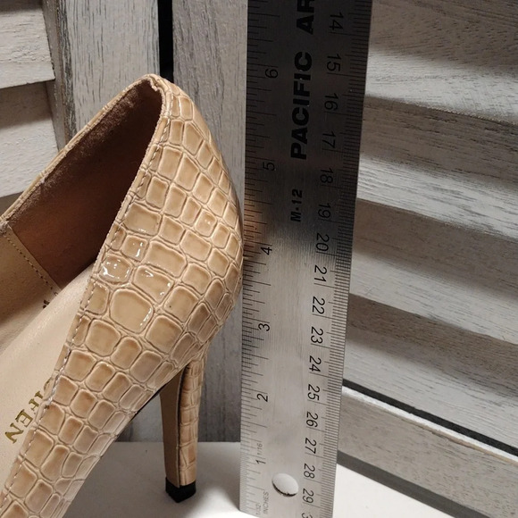 Loslandifen Snake Print Pretty 3 inch Stiletto Heels Women's Size 6.5 - Picture 6 of 6